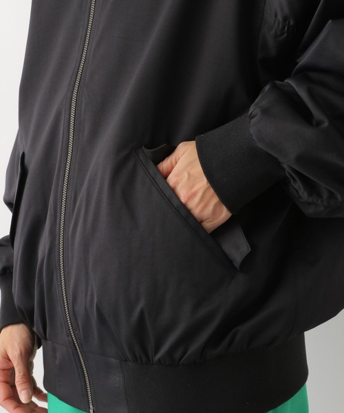 LEPSIM（レプシィム）の「MA-1ブルゾン　163915（ブルゾン・レディース・ブラック/カーキ/グレイッシュベージュ・FREE）」の22枚目の写真