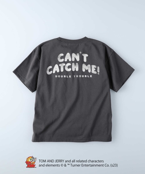 Right-on（ライトオン）の「【TOM and JERRY】プリントTシャツ（Tシャツ/カットソー・キッズ・グレー/ブラック/ホワイト/グリーン/ブルー/オレンジ・105/120/130/140/150）」の9枚目の写真