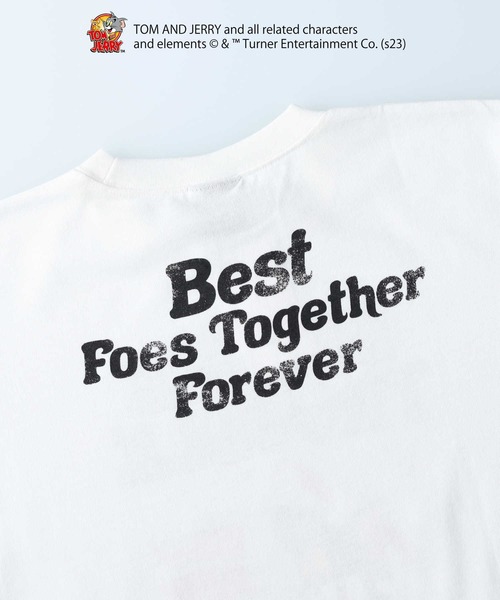 Right-on（ライトオン）の「【TOM and JERRY】プリントTシャツ（Tシャツ/カットソー・キッズ・グレー/ブラック/ホワイト/グリーン/ブルー/オレンジ・105/120/130/140/150）」の11枚目の写真