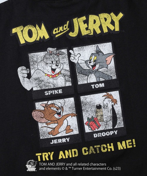 Right-on（ライトオン）の「【TOM and JERRY】プリントTシャツ（Tシャツ/カットソー・キッズ・グレー/ブラック/ホワイト/グリーン/ブルー/オレンジ・105/120/130/140/150）」の13枚目の写真