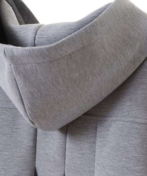 SOFFITTO（ソフィット）の「ダンボールポンチバックフレアパーカー(取り扱い店舗限定)（パーカー・レディース・ブラック/ミント/グレイッシュベージュ/オリーブ/杢グレー・FREE）」の13枚目の写真