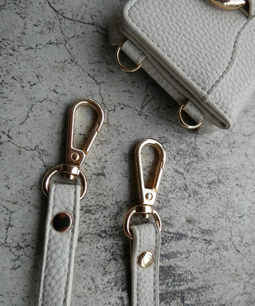 TRUNC（トランクエイティーエイト）の「【iPhone13/13PRO】Shoulder Strap  iPhone Card Case"（スマホケース/カバー・レディース・ブラック/アイボリー/グレイッシュベージュ・FREE）」の21枚目の写真