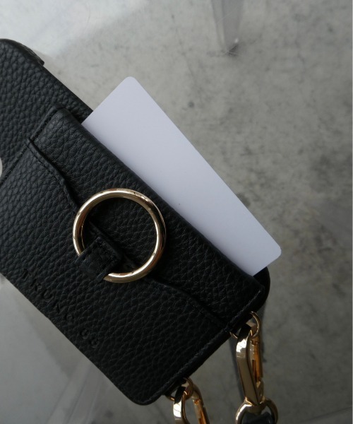 TRUNC（トランクエイティーエイト）の「【iPhone13/13PRO】Shoulder Strap  iPhone Card Case"（スマホケース/カバー・レディース・ブラック/アイボリー/グレイッシュベージュ・FREE）」の22枚目の写真