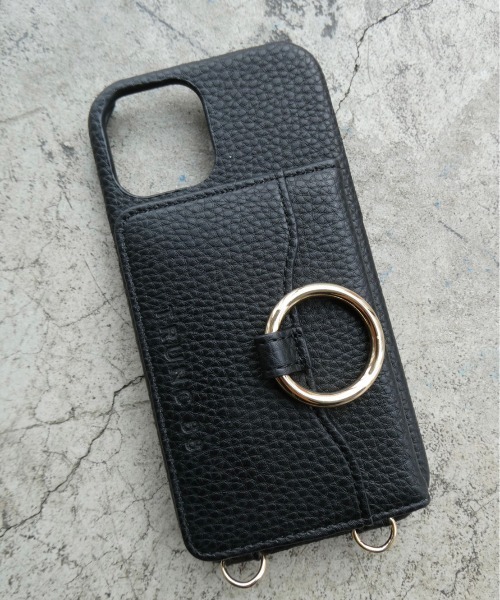 TRUNC（トランクエイティーエイト）の「【iPhone13/13PRO】Shoulder Strap  iPhone Card Case"（スマホケース/カバー・レディース・ブラック/アイボリー/グレイッシュベージュ・FREE）」の12枚目の写真