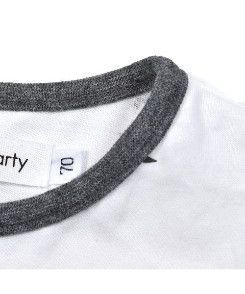 birthday party（バースデイパーティー）の「birthdayparty/【お揃い】天竺恐竜プリントボディミニ(70~80cm)（ロンパース・キッズ・ホワイト系その他/グリーン系その他・70/80）」の15枚目の写真