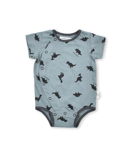 birthday party（バースデイパーティー）の「birthdayparty/【お揃い】天竺恐竜プリントボディミニ(70~80cm)（ロンパース・キッズ・ホワイト系その他/グリーン系その他・70/80）」の16枚目の写真