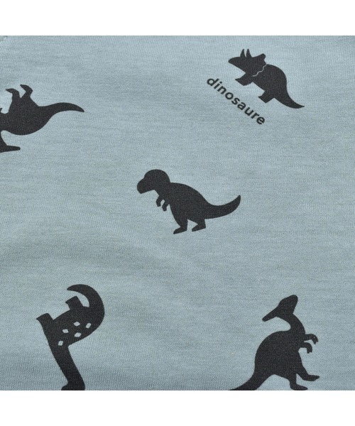birthday party（バースデイパーティー）の「birthdayparty/【お揃い】天竺恐竜プリントボディミニ(70~80cm)（ロンパース・キッズ・ホワイト系その他/グリーン系その他・70/80）」の20枚目の写真