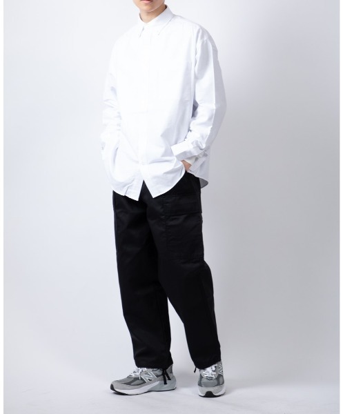 Beno（ビーノ）の「TCオックス ワイドシルエット BDシャツ（シャツ/ブラウス・メンズ・サックスブルー/ブラック/ホワイト・M/L）」の18枚目の写真