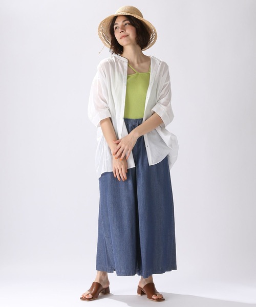 niko and...（ニコアンド）の「ルームドライアレンジカップキャミソール（キャミソール・レディース・ブラウン/ブラック/アイボリー/セージグリーン・LARGE/MEDIUM）」の21枚目の写真