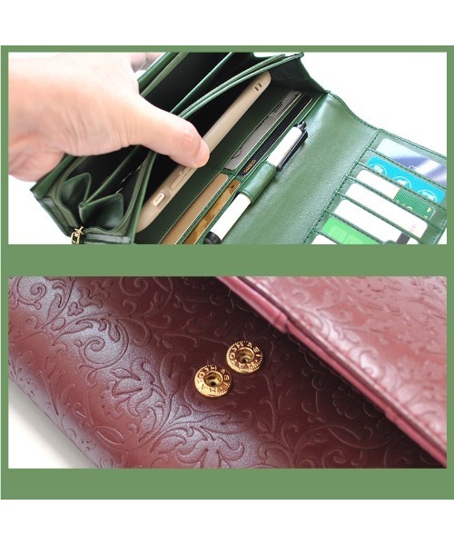 牛革　長財布　新品未使用 MGSABLE 長財布 L字ファスナー 牛革 レディース メンズ 本革
