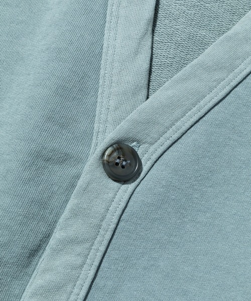Battenwear(バテンウエア)の「【Battenwear/バテンウェア】米国製 コットンカーディガン/ NEIGHBOR CARDIGAN(カーディガン/ボレロ・メンズ・オリーブドラブ/サックスブルー/ダークネイビー/ラベンダー/モカ・MEDIUM/LARGE/X-LARGE)」の15枚目の写真