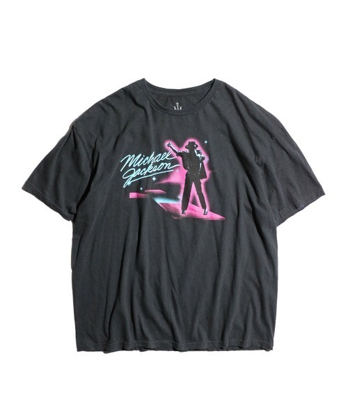 THRIFTY LOOK(スリフティールック)の「THRIFTY LOOK/スリフティールック THRIFTY'MICHAEL JACKSON'TEE(Tシャツ/カットソー・メンズ・ブラック系2/ブラック/ブラック系その他3・LARGE/X-LARGE/XX-LARGE/MEDIUM)」の2枚目の写真