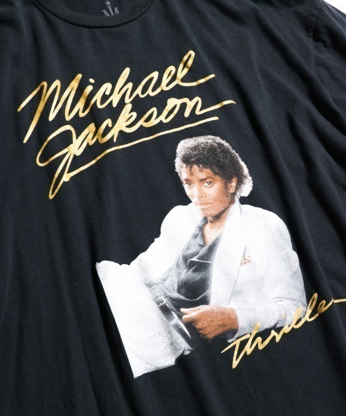 THRIFTY LOOK(スリフティールック)の「THRIFTY LOOK/スリフティールック THRIFTY'MICHAEL JACKSON'TEE(Tシャツ/カットソー・メンズ・ブラック系2/ブラック/ブラック系その他3・LARGE/X-LARGE/XX-LARGE/MEDIUM)」の16枚目の写真