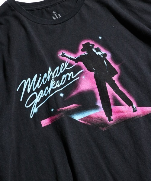 THRIFTY LOOK(スリフティールック)の「THRIFTY LOOK/スリフティールック THRIFTY'MICHAEL JACKSON'TEE(Tシャツ/カットソー・メンズ・ブラック系2/ブラック/ブラック系その他3・LARGE/X-LARGE/XX-LARGE/MEDIUM)」の11枚目の写真