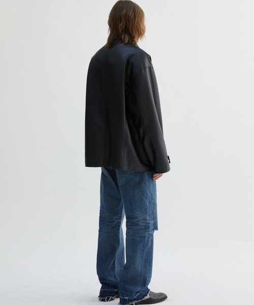 V2(ブイツー)の「【UNISEX】V2/8097 レザージャケット 2193491(ライダースジャケット・メンズ・ブラック・MEDIUM/LARGE)」の5枚目の写真