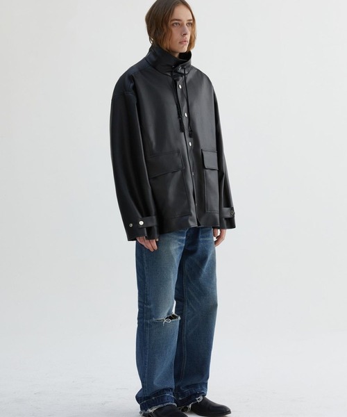 V2(ブイツー)の「【UNISEX】V2/8097 レザージャケット 2193491(ライダースジャケット・メンズ・ブラック・MEDIUM/LARGE)」の8枚目の写真
