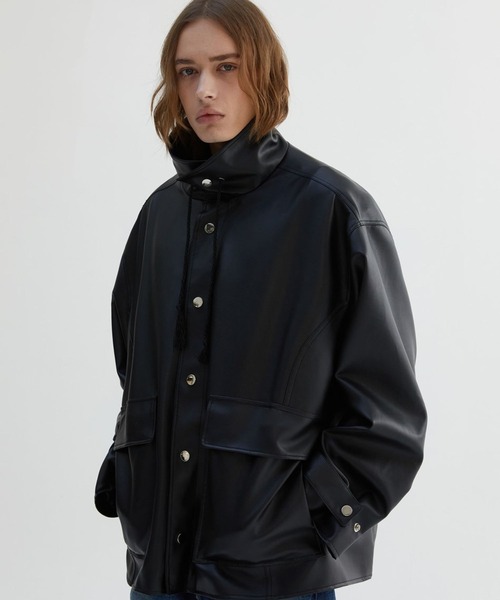 V2(ブイツー)の「【UNISEX】V2/8097 レザージャケット 2193491(ライダースジャケット・メンズ・ブラック・MEDIUM/LARGE)」の11枚目の写真