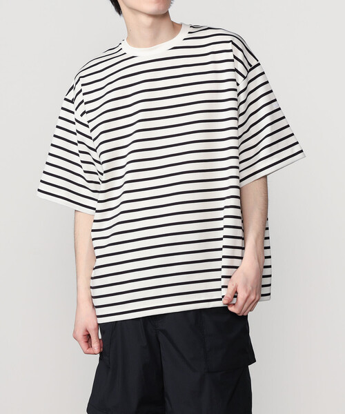 ORCIVAL(オーシバル)の「ORCIVAL | ワイドクルーネックTシャツ MEN(Tシャツ/カットソー・メンズ・ブルー系その他/グレー系その他/ブルー系その他2/ブラック系その他・4/5)」の1枚目の写真