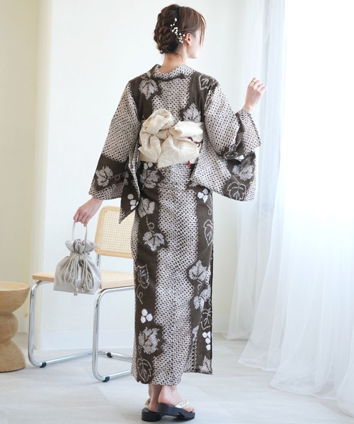 独特な店 utatane（ウタタネ）の「有松絞り浴衣3点セット utatane モード 着物・浴衣