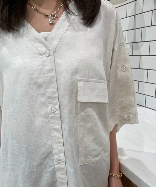 un dix cors(アンディコール)の「変形メタルマンテルネックレス(ネックレス・レディース・ゴールド・FREE)」の4枚目の写真