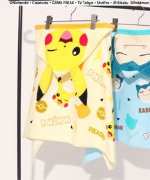 BREEZE | ポケモン　フード付きコンパクトバスタオル　ピカチュウ(スイムグッズ)