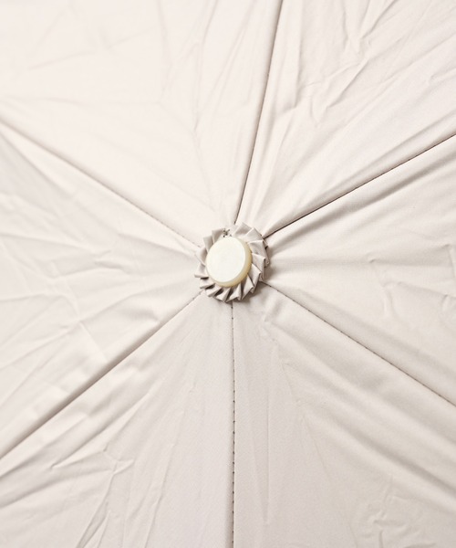 COLONY 2139（コロニートゥーワンスリーナイン）の「UVプチフラワーヒートカット折りたたみ傘（折りたたみ傘・レディース・ベージュ/ブラック・FREE）」の10枚目の写真