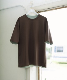 ADAM ET ROPE' | ハイゲージ シャンブレー リバーシブル Tシャツ(Tシャツ/カットソー)