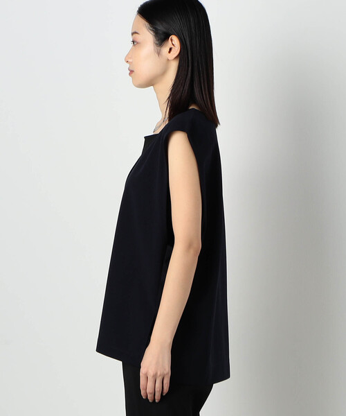 COMME CA ISM（コムサイズム）の「【セットアイテム】Vネックベスト×タンクトップ（ベスト・レディース・ネイビー/ライトグレー/アイボリー・MEDIUM/LARGE）」の13枚目の写真