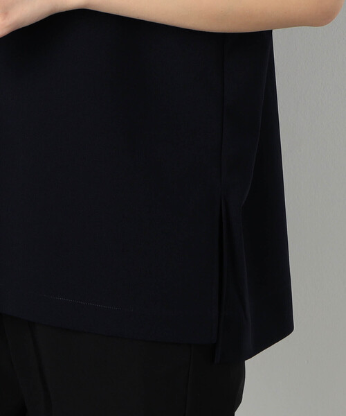 COMME CA ISM（コムサイズム）の「【セットアイテム】Vネックベスト×タンクトップ（ベスト・レディース・ネイビー/ライトグレー/アイボリー・MEDIUM/LARGE）」の9枚目の写真