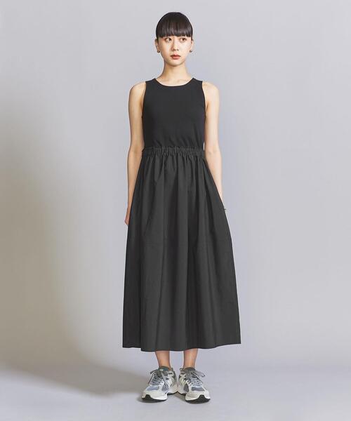 【美品】ユナイテッドアローズ　ワンピース UNITED ARROWS(ユナイテッドアローズ) コットン ティアード ミニ
