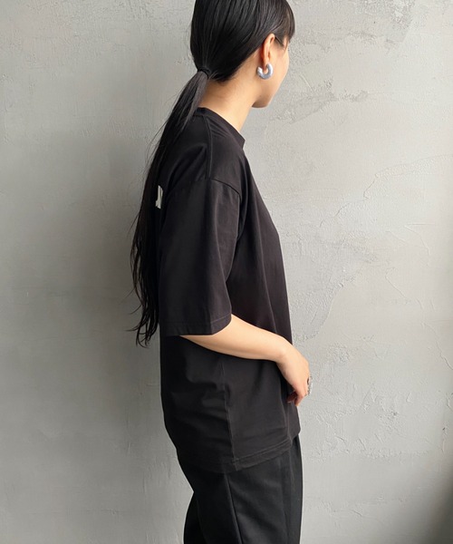 Barbour（バブアー）の「[Barbour/バブアー] ベーシックロゴ バックプリントTシャツ（Tシャツ/カットソー・レディース・ブラック/ホワイト/グリーン・L/M/S/XL）」の11枚目の写真