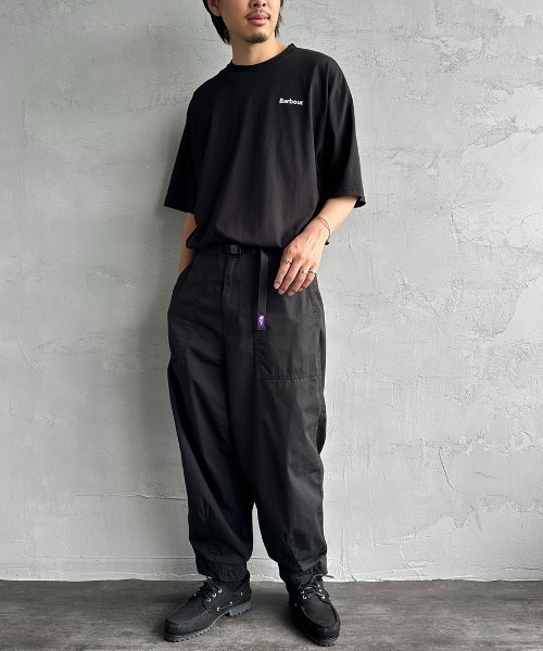 Barbour（バブアー）の「[Barbour/バブアー] ベーシックロゴ バックプリントTシャツ（Tシャツ/カットソー・レディース・ブラック/ホワイト/グリーン・L/M/S/XL）」の21枚目の写真