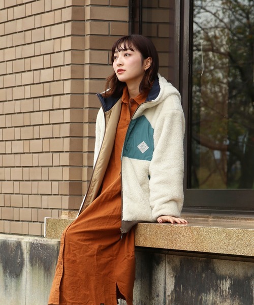 KRIFF MAYER Lady's Collection(クリフメイヤーレディースコレクション)の「ひっくりJK(その他アウター・レディース・その他6/その他5/カラフル/カーキ/ナチュラル/ブラック・LARGE/MEDIUM)」の4枚目の写真