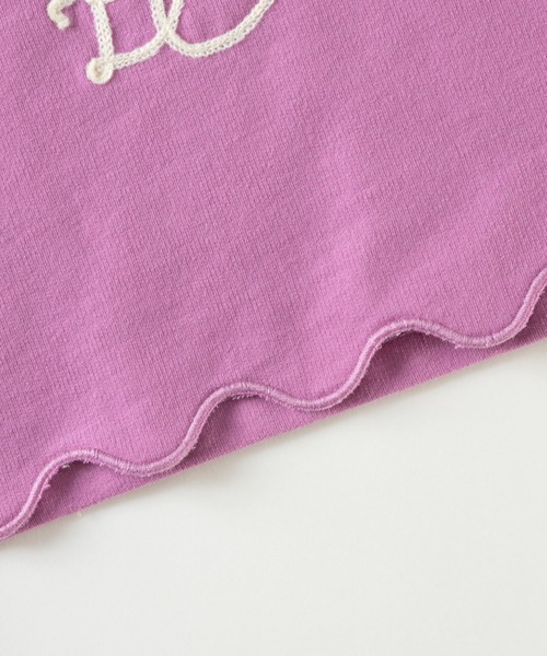 trois lapins kp（トロワラパンケーピー）の「お花刺しゅう ミニ裏毛トレーナー(100~150cm)（スウェット・キッズ・ピンク/ナチュラル・130cm/110cm/120cm/140cm/100cm/150cm）」の10枚目の写真