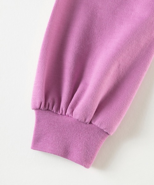 trois lapins kp（トロワラパンケーピー）の「お花刺しゅう ミニ裏毛トレーナー(100~150cm)（スウェット・キッズ・ピンク/ナチュラル・130cm/110cm/120cm/140cm/100cm/150cm）」の11枚目の写真