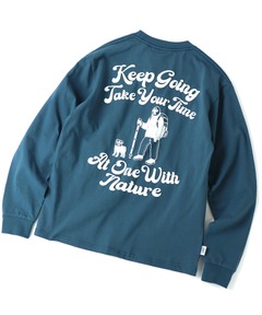 7.4oz KEEP GOING ロンTee
