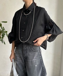 DouDou | ショート丈シアーシャツ(シャツ/ブラウス)