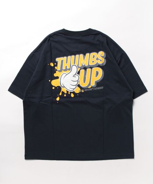 RODEO CROWNS WIDE BOWL（ロデオクラウンズワイドボウル）の「THUMBS UP Tシャツ（Tシャツ/カットソー・メンズ・ホワイト/オレンジ/ネイビー・LARGE/MEDIUM）」の9枚目の写真