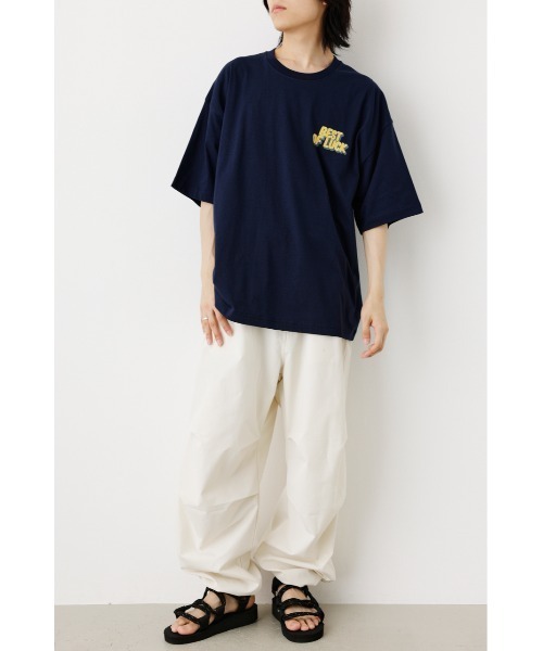 RODEO CROWNS WIDE BOWL（ロデオクラウンズワイドボウル）の「THUMBS UP Tシャツ（Tシャツ/カットソー・メンズ・ホワイト/オレンジ/ネイビー・LARGE/MEDIUM）」の4枚目の写真