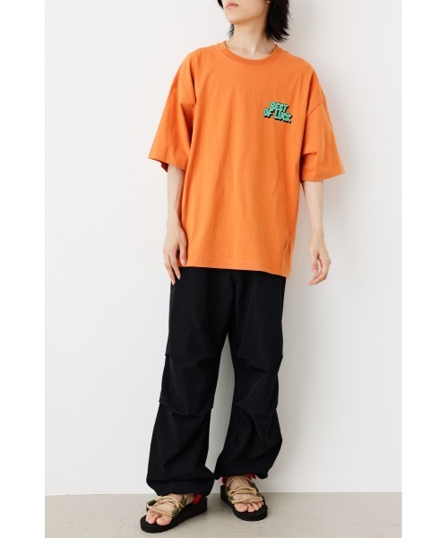 RODEO CROWNS WIDE BOWL（ロデオクラウンズワイドボウル）の「THUMBS UP Tシャツ（Tシャツ/カットソー・メンズ・ホワイト/オレンジ/ネイビー・LARGE/MEDIUM）」の11枚目の写真