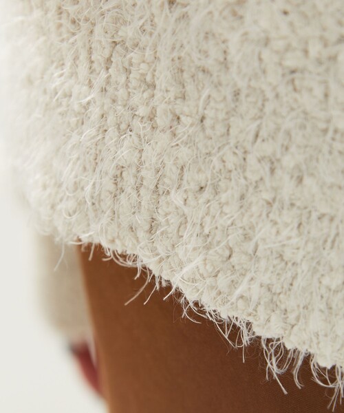 FREAK'S STORE（フリークスストア）の「限定展開　フェザーヤーン ニットプルオーバー（ニット/セーター・レディース・ブルー/ブラック/ナチュラル/グリーン・ﾌﾘ-）」の21枚目の写真