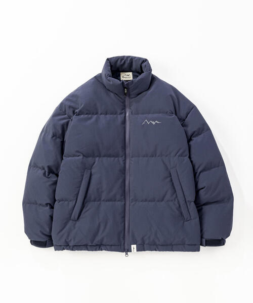 BTS Basic Down Jacket (navy) ダウンジャケット FIRST DOWN BASIC (ファーストダウンベーシック) 撥水 防風 無地