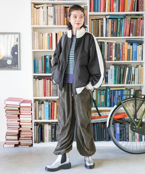 niko and（ニコアンド）の「オリジナル厚底ゴアブーツ（ブーツ