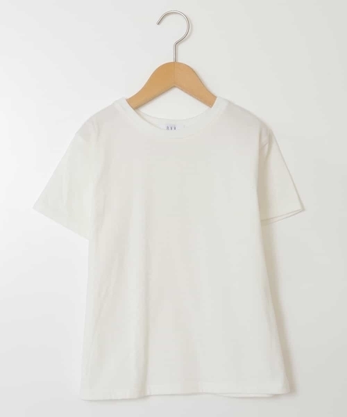 a.v.v（アーヴェヴェ）の「[100-130]【2点セット】アイレット柄ニットベストセット（ベスト・キッズ・アイボリー/ブラック・100/110/120/130）」の10枚目の写真