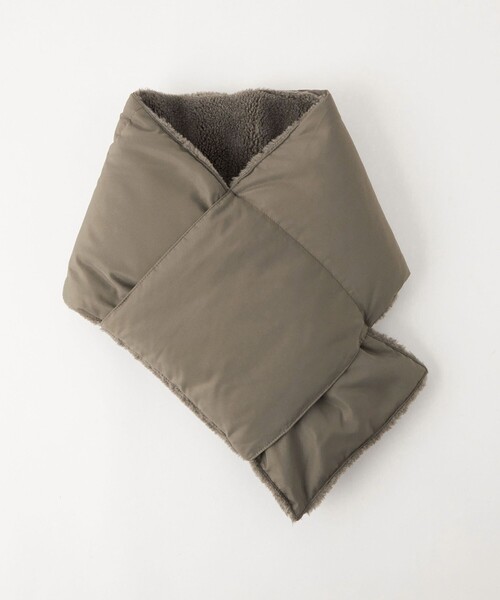 TAION（タイオン）の「【別注】＜TAION＞ダウンボア マフラー②（マフラー・レディース・ブラック/モカ/オフホワイト/ダークグレー/その他1/その他2・FREE）」の5枚目の写真