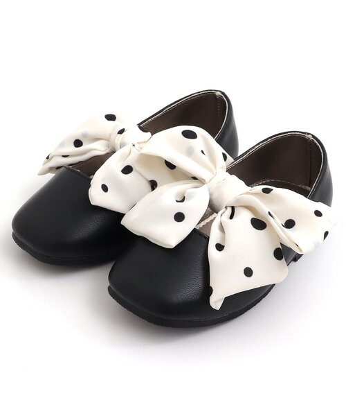 BREEZE（ブリーズ）の「リボンフラットシューズ（パンプス・キッズ・ブラック/ブラウン・16/19/18/15 /17/14）」の5枚目の写真