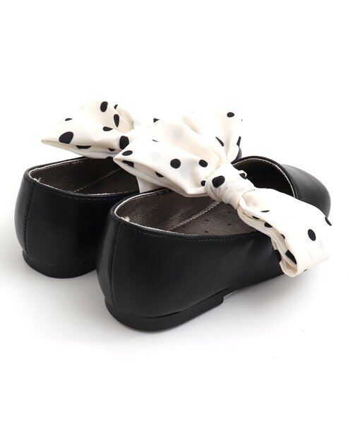 BREEZE（ブリーズ）の「リボンフラットシューズ（パンプス・キッズ・ブラック/ブラウン・16/19/18/15 /17/14）」の7枚目の写真