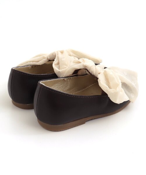 BREEZE（ブリーズ）の「リボンフラットシューズ（パンプス・キッズ・ブラック/ブラウン・16/19/18/15 /17/14）」の8枚目の写真