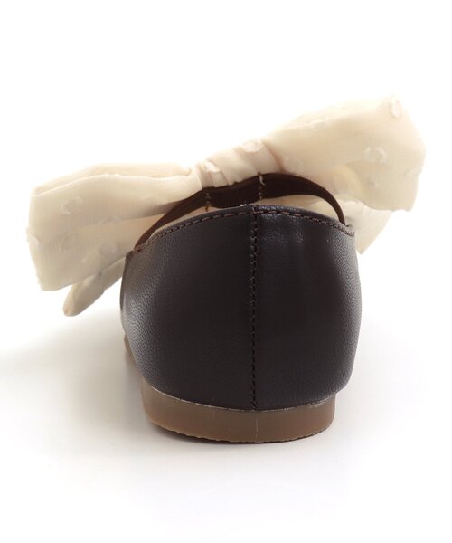 BREEZE（ブリーズ）の「リボンフラットシューズ（パンプス・キッズ・ブラック/ブラウン・16/19/18/15 /17/14）」の12枚目の写真