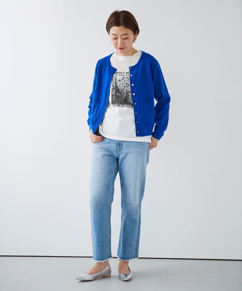 le.coeur blanc（ルクールブラン）の「モノクロフォトロンTEE（Tシャツ/カットソー・レディース・A/B・38）」の13枚目の写真